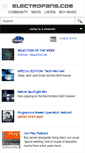 Mobile Screenshot of electrofans.com